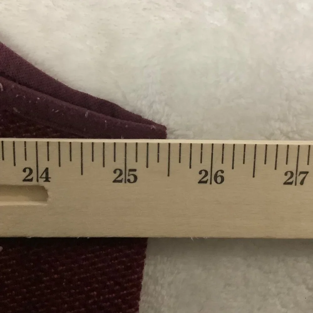 Duluth Trading Co. Maroon Red Full-Zip Fleece Vest‎ Men Size 2X Large Pockets
